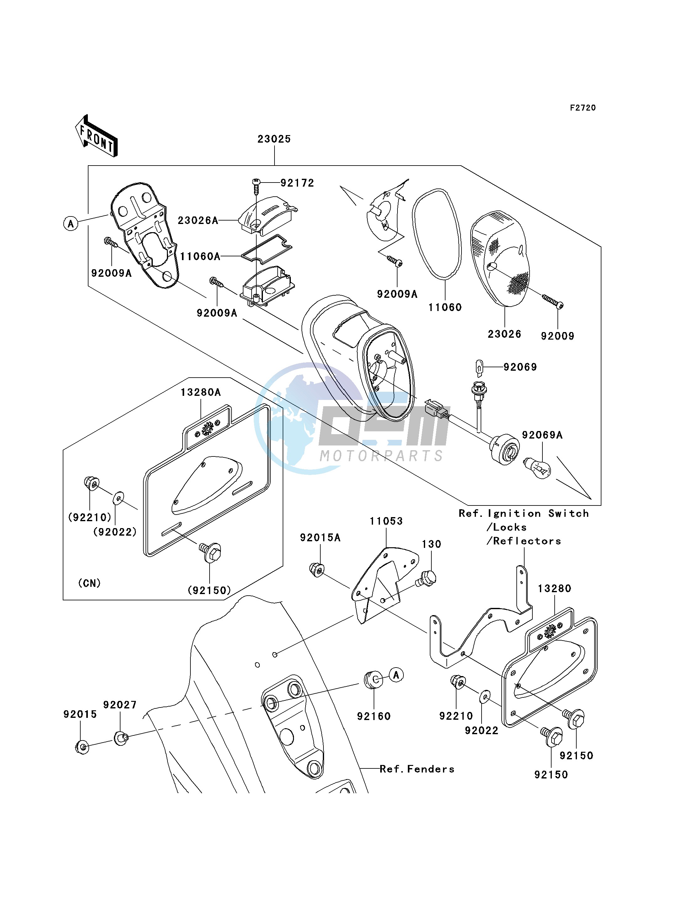 TAILLIGHT-- S- -