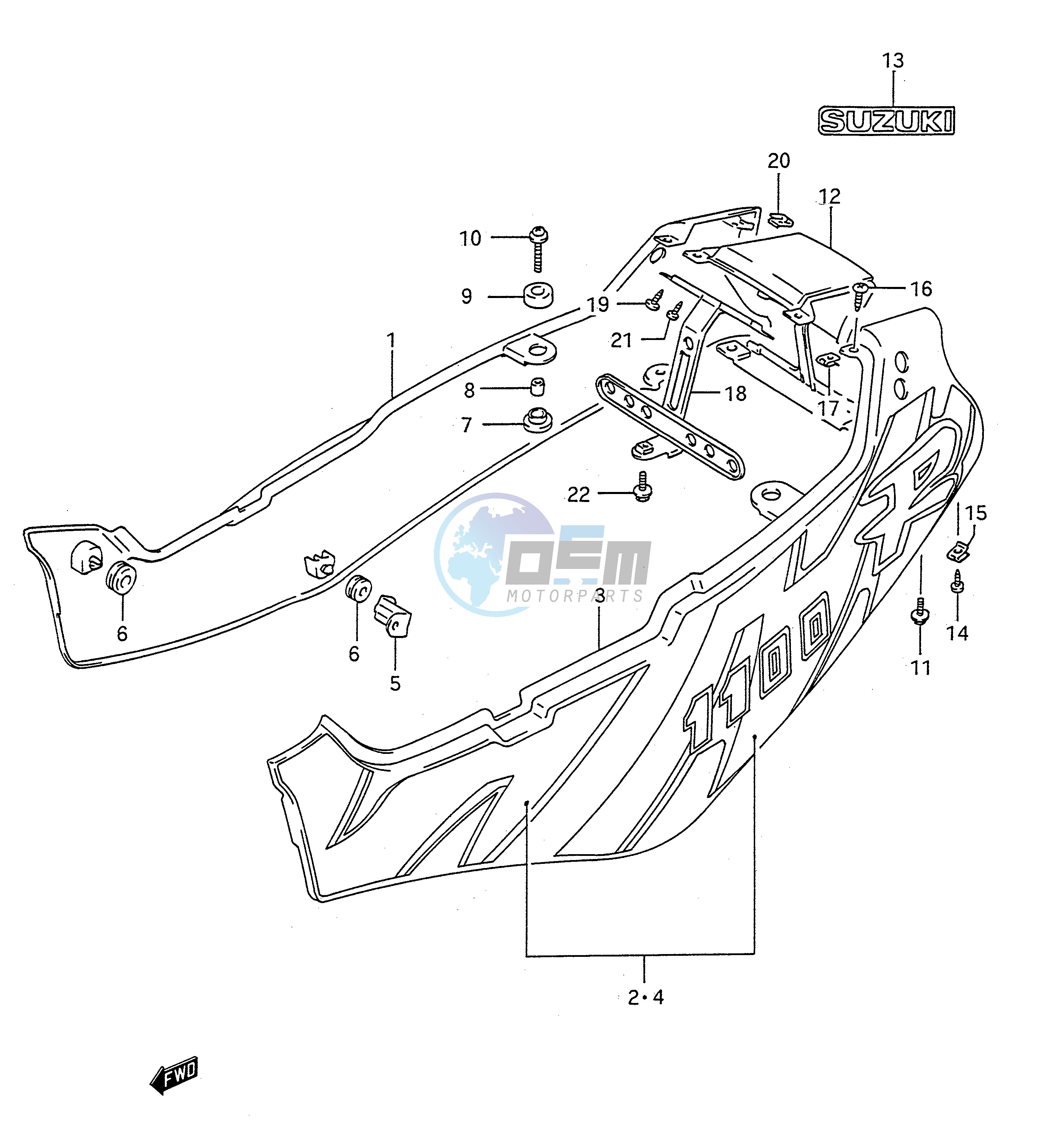 FRAME COVER (MODEL N)