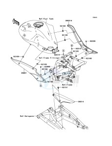 ER-6f ABS EX650B6F GB XX (EU ME A(FRICA) drawing Side Covers/Chain Cover