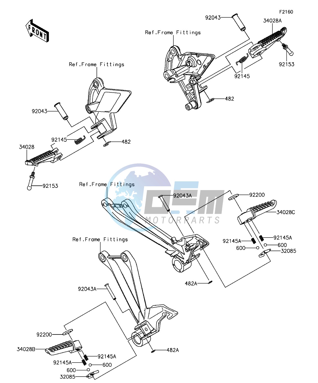 Footrests