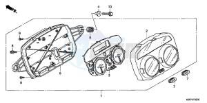 XL1000VB drawing METER