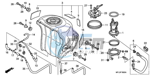 FUEL TANK/FUEL PUMP