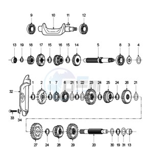 XR6 E EX drawing DRIVE SHAFTS BEFORE  2010