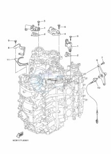 FL225FETX drawing CYLINDER-AND-CRANKCASE-3