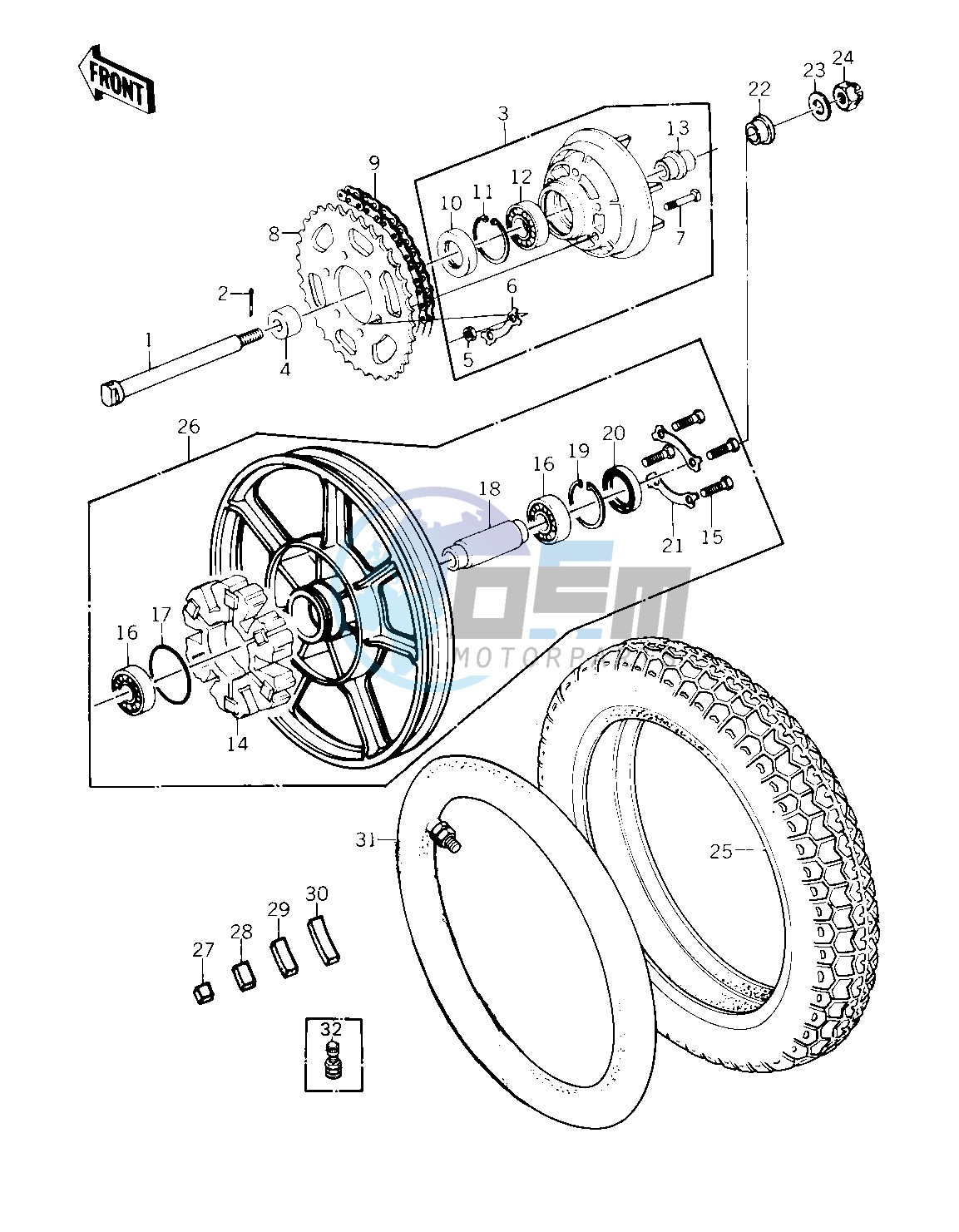 REAR WHEEL_TIRE_HUB_CHAIN -- 79-81 C2_C3_C4- -