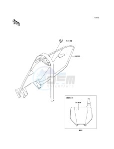 KX 250 T [KX250F] (T8F) T8F drawing ACCESSORY