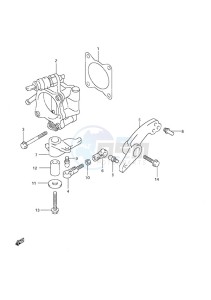 DF 40 drawing Throttle Body