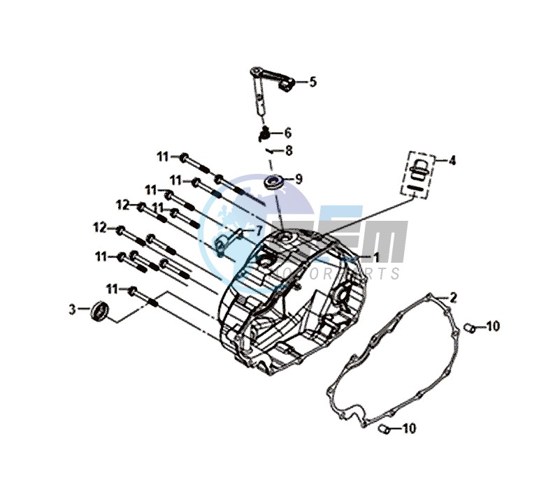 CRANKCASE RIGHT