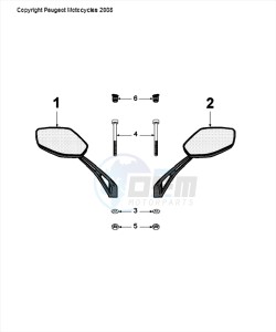 FIGHT 4 50 2T DARKSIDE drawing MIRRORS