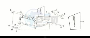 CRUISYM a 250 (LV25W2-EU) (M0) drawing MAIN STAND