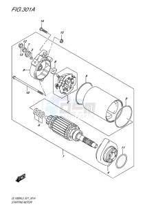 DL1000 ABS V-STROM EU drawing STARTING MOTOR