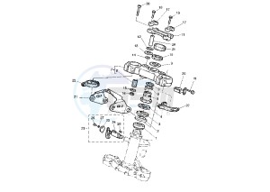 TT R 600 drawing STEERING