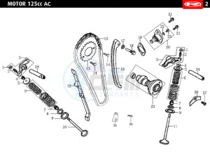 MARATHON-125-AC-SM-E4-FREE-JUMP-AUSTRIA-FREE-JUMP-BLUE drawing VALVES - DISTRIBUTION CHAIN