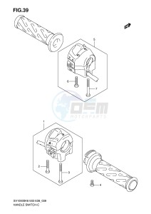 SV1000 (E3-E28) drawing HANDLE SWITCH (SV1000)