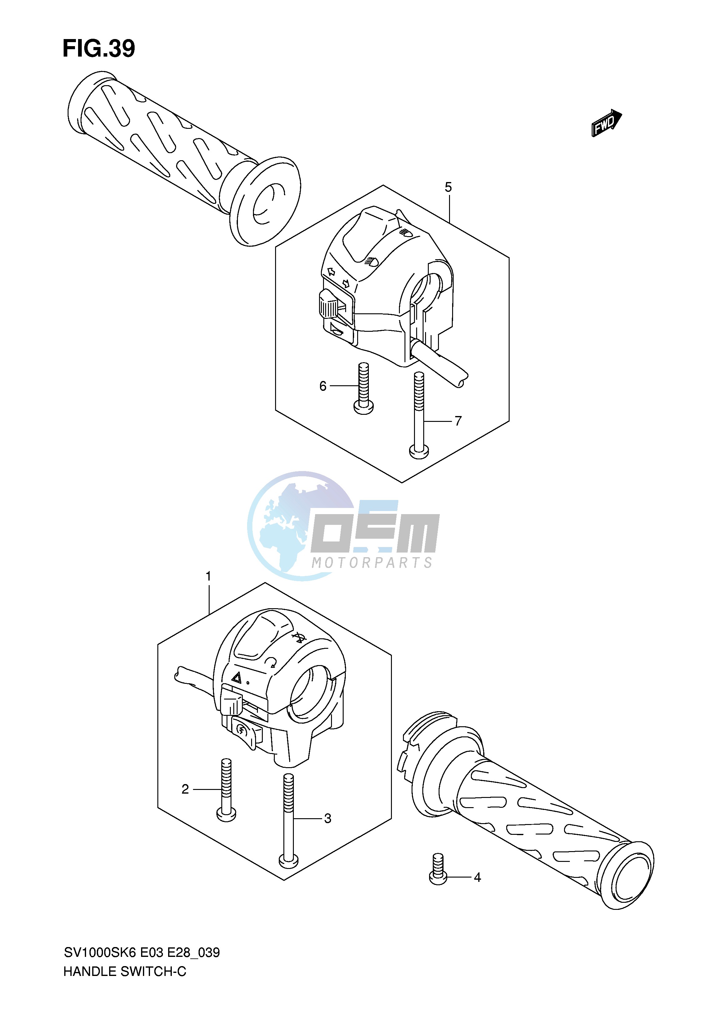 HANDLE SWITCH (SV1000)