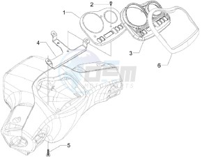 S 150 4T Vietnam drawing Meter combination - Cruscotto