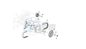 RAMBLA - 300 CC VTHRA1C drawing PRIMARY SHEAVE