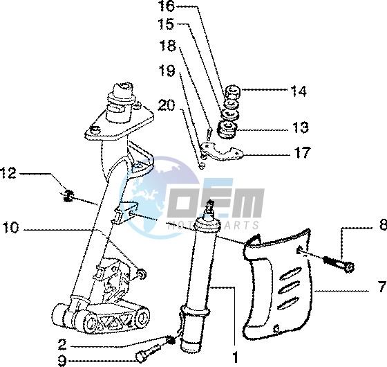 Front damper cover