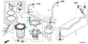 TRX500FEC drawing FUEL PUMP