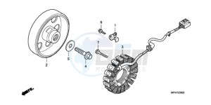 CB1000RA9 France - (F / ABS CMF) drawing GENERATOR