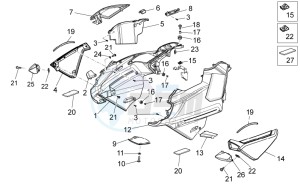 Stelvio 1200 - NTX - ABS 1200 drawing Front body - Duct