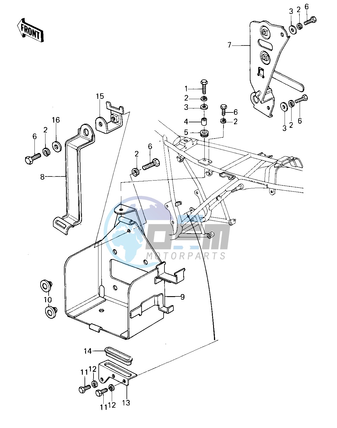 BATTERY CASE_ELECTRO BRACKET