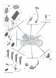 YZF1000 YZF-R1 (B3LS) drawing ELECTRICAL 1