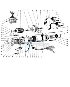 A1 250 SAMURAI drawing IGNITION_GENERATOR A1