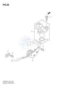 GSR750 (E21) drawing SIGNAL GENERATOR