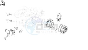 SENDA DRD MOTARD - 125 CC drawing THERMOSTAT