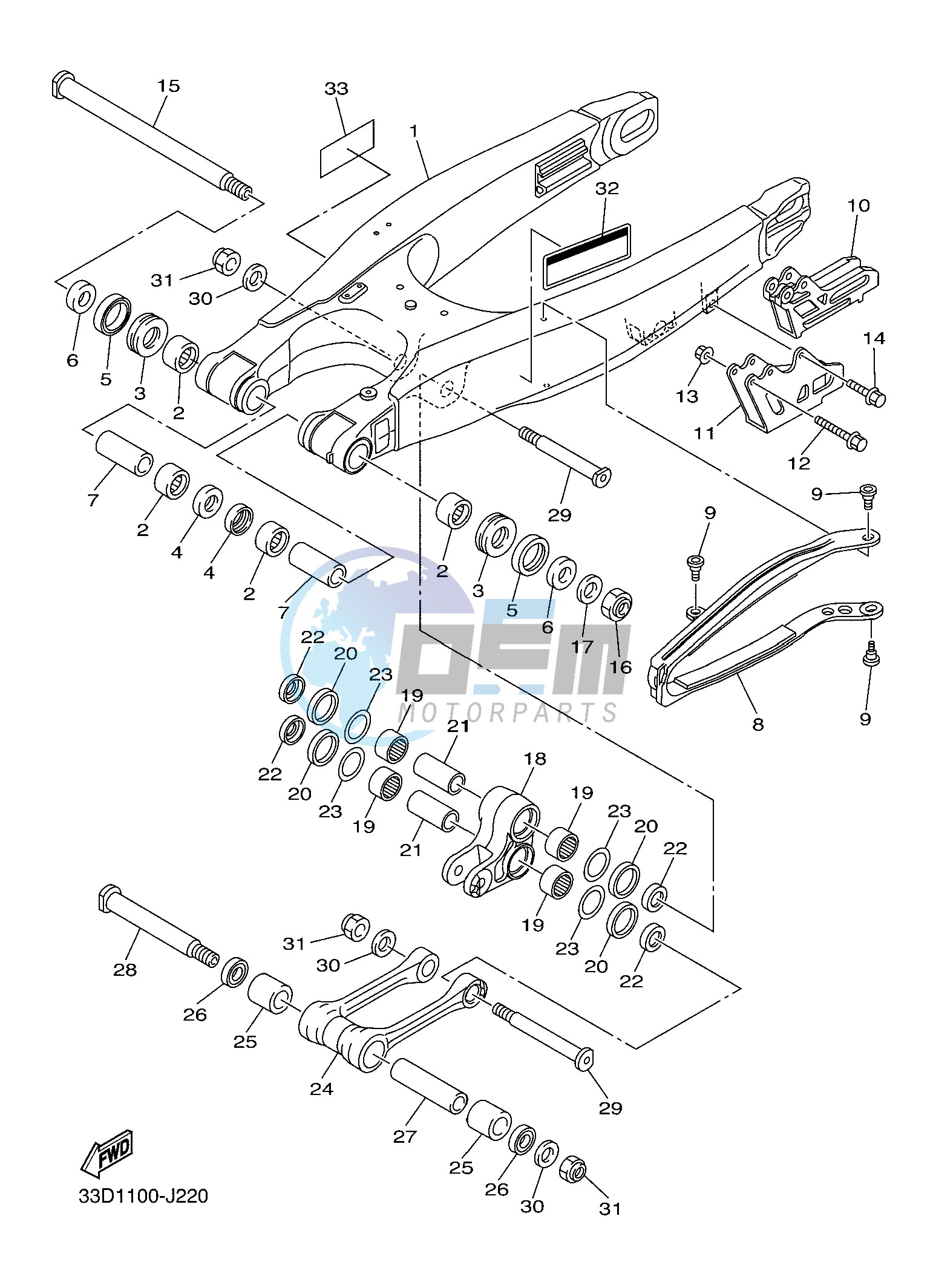 REAR ARM