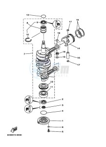 70B drawing CRANKSHAFT--PISTON