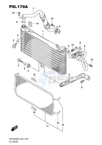 GSX-1300R ABS HAYABUSA EU drawing OIL COOLER