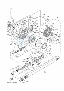 YXZ1000ET YXZ10YEXK (B5HA) drawing DRIVE SHAFT