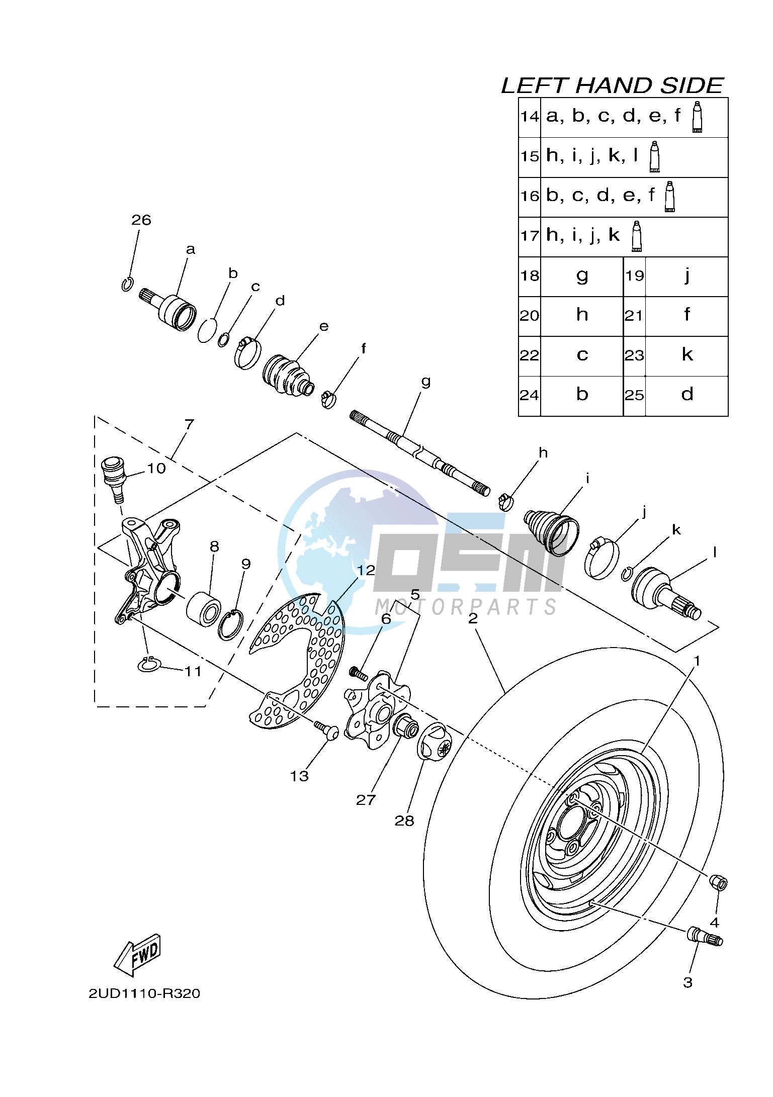 FRONT WHEEL