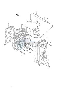 DF 40 drawing Cylinder Head