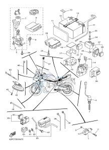 FZ8-S FZ8 FAZER 800 (42PG) drawing ELECTRICAL 2