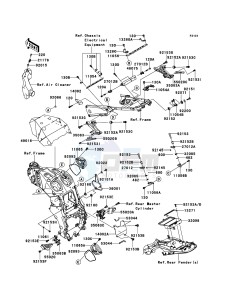 ZZR1400_ABS ZX1400FEFB FR GB XX (EU ME A(FRICA) drawing Frame Fittings