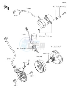 KX450F KX450HHF EU drawing Generator