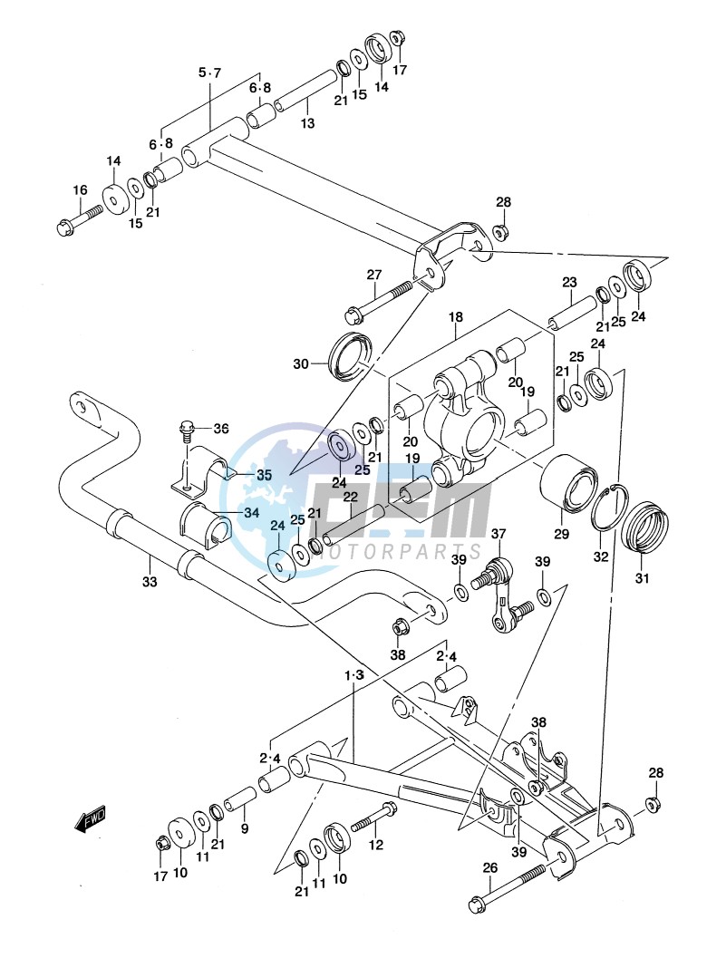 REAR SUSPENSION ARM