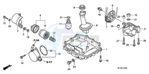 CBF1000A F / CMF drawing OIL PAN/OIL PUMP