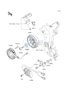 ZX 636 C [NINJA ZX-6R] (C1) C1 drawing GENERATOR