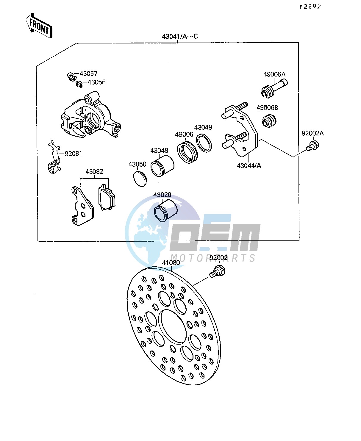 FRONT CALIPER