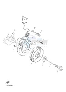 YZF-R1 998 R1 (2CRC 2CRD) drawing GENERATOR