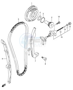 LT-A700X (E17) drawing CAM CHAIN