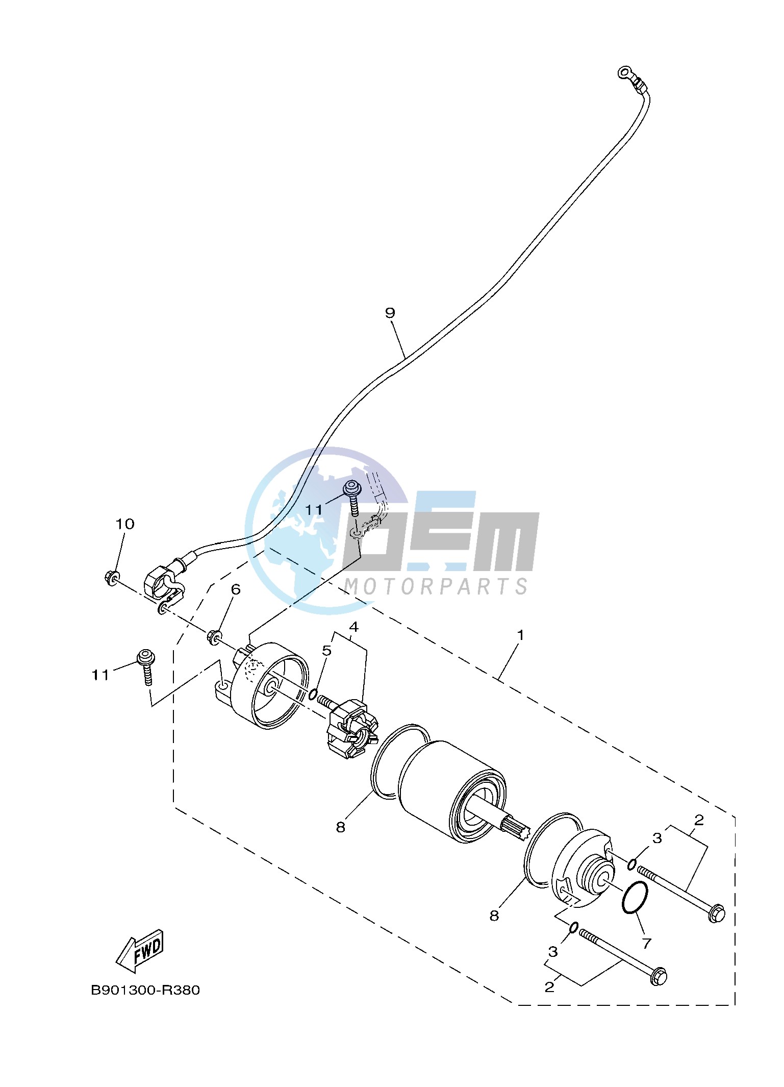 STARTING MOTOR