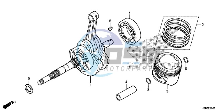 CRANKSHAFT/PISTON