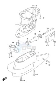 DF 50A drawing Drive Shaft Housing High Thrust