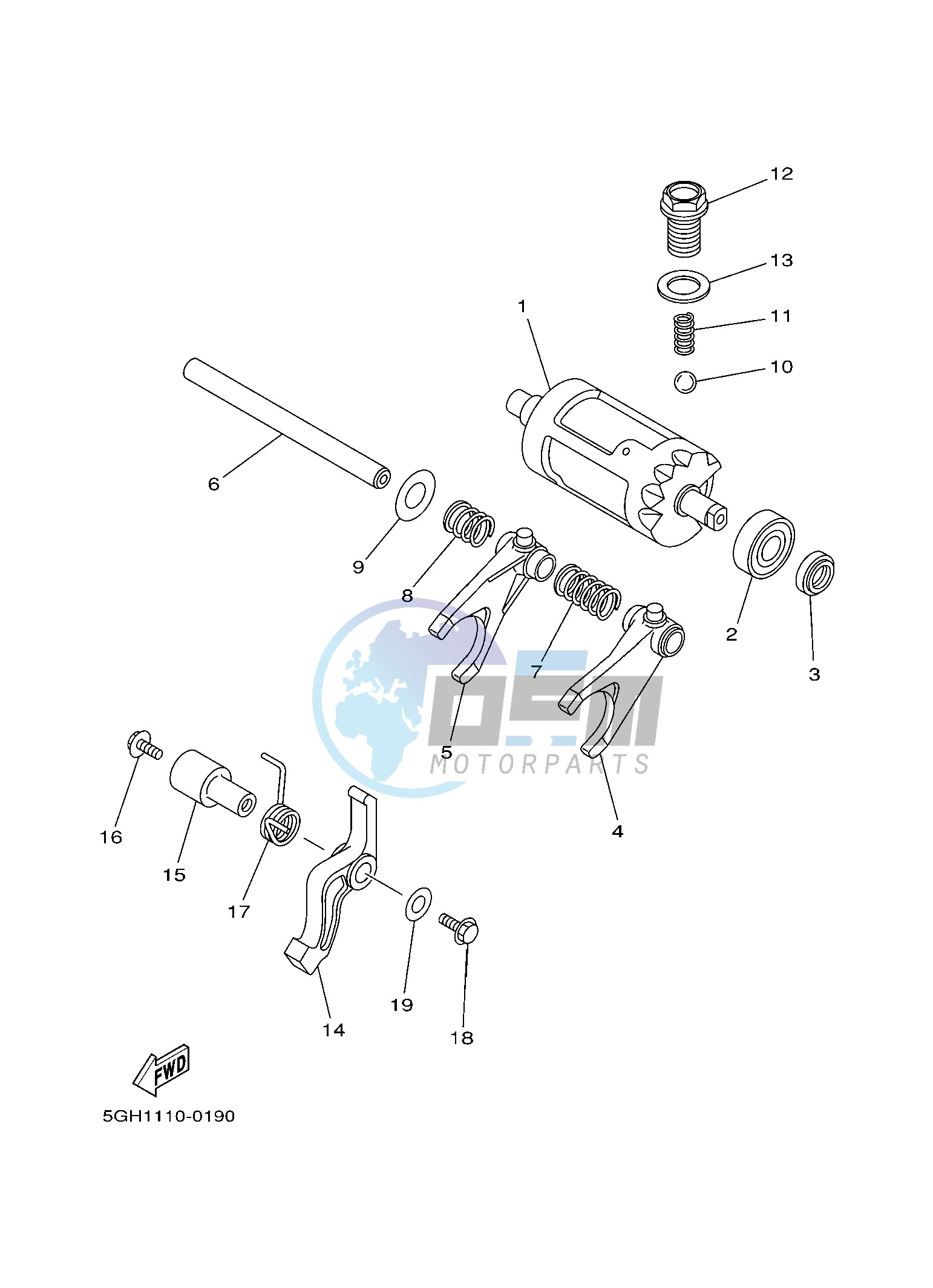 SHIFT CAM & FORK