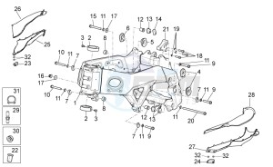 RSV4 1000 APRC Factory ABS (AU, CA, EU, J, RU, USA) drawing Frame I